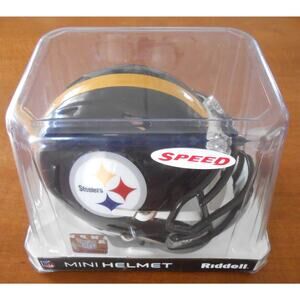 Pittsburgh Steelers NFL Speed Riddell Mini Helmet 2017
